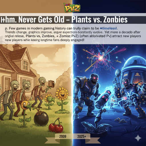 Ever Gets Old – Plants vs. Zombies and the Secret Behind Its Longevity